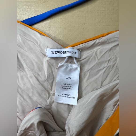 WEWOREWHAT Colorful Geometric Bikini Top - Picture 5 of 5